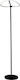 Inlight LED Floor Lamp H150xW40cm. with Warm White Light 1600lm Black