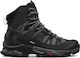 Salomon Quest 4 GTX Men's Hiking Boots Waterproof with Gore-Tex Membrane Magnet / Black / Quarry