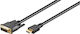 Goobay 5m DVI-D male to HDMI male Cable Black (51582)