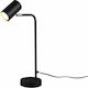 Trio Lighting Marley Table Decorative Lamp with Socket for Bulb GU10 Black