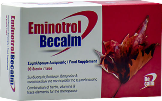 Becalm Eminotrol Supplement for Menopause 30 tabs