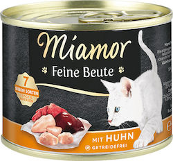 Miamor Feine Beute Wet Food for In Can with Chicken 1pc 185gr