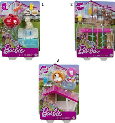 Barbie Έπιπλα Doll Set for 3++ Years (Various Designs/Assortments of Designs) 1pc