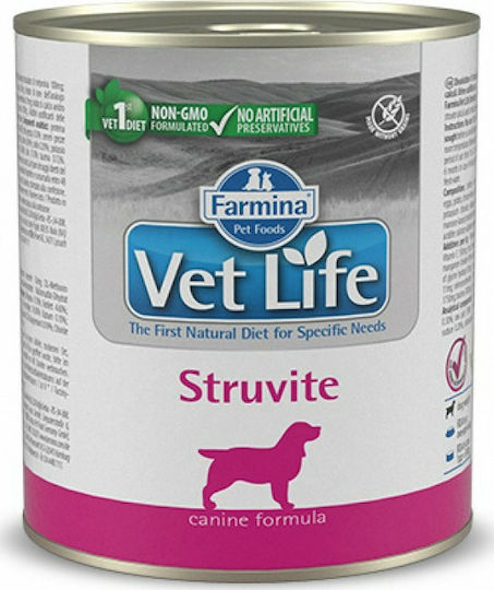 Farmina Struvite Wet Food Dogs in Cans with Chicken and Fish Gluten-Free 300gr 21.01.073