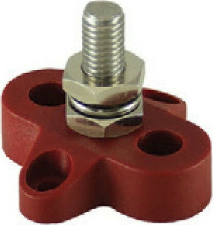 Eval Boat Battery Terminal Ends Terminal Single 10mm Red