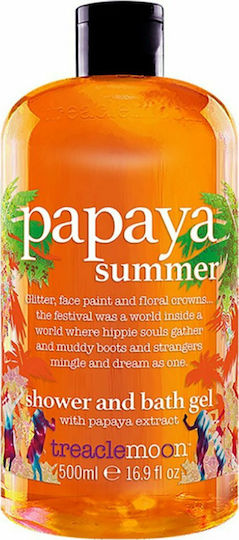 Treaclemoon Papaya Summer Gel De Duș Cu Miros De Fructe Tropicale 500ml