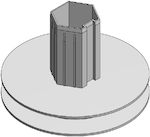 Disc cu role cu cupă 145MM x 60 MM 20031451 Ergohelix