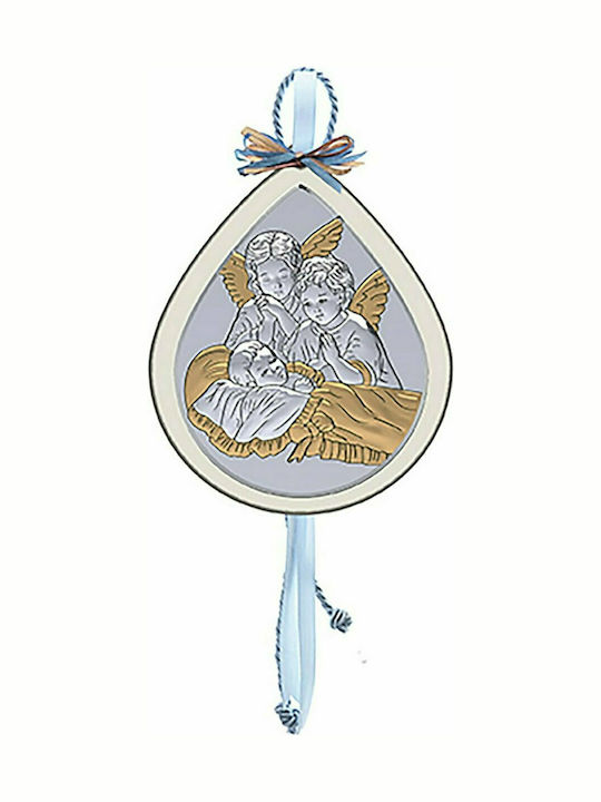 Slevori Engelchen Heilige Ikone Kinder Amulett aus Silber VP00304TWH1HG-B-A