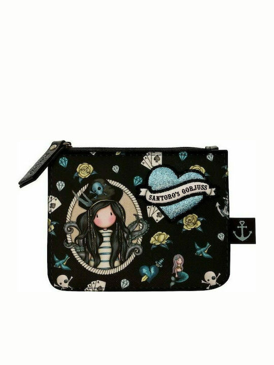 Santoro “Black Pearl” Kids Wallet with Coins wi...
