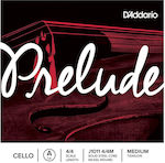 Daddario Single Steel String for Cello 3/4 / 4/4 Prelude Cello 4/4 Medium A (La)