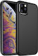 Forever Bioio Back Cover Σιλικόνης Μαύρο (iPhone 11 Pro)