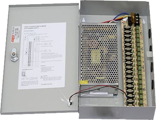 Tele PSU-1230 Power Supply for CCTV Systems 30A-12VDC