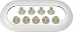 Eval Boat Ceiling Light Underwater LED Light 01995-4C