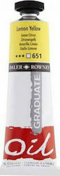 Daler Rowney Graduate Oil Oil Colour Lemon Yellow 651 38ml