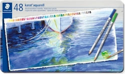 Staedtler Karat Aquarell Watercolour Pencils Set Case 48pcs