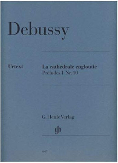 G. Henle Verlag Debussy - La Cathedrale Engloutie Preludes 1 No.10 pentru Pian