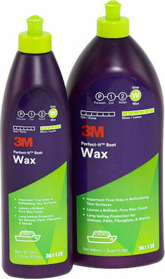 3M Perfect-It Boat Wax Γυαλιστικό Κερί με Αδιαβροχοποιητή 473ml 473ml