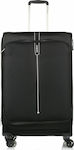 Samsonite Popsoda A211 Μεσαία Βαλίτσα με ύψος 78cm σε Μαύρο χρώμα