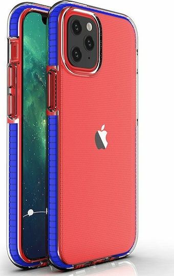 Hurtel Spring Back Cover Σιλικόνης 1mm Μπλε (iPhone 12 mini)