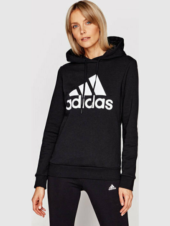 Essentials Logo Дамски Суитшърт Худи Черен