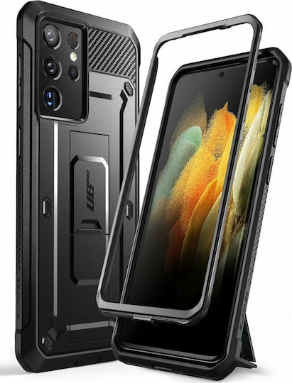 Supcase Unicorn Beetle Pro 360 Vollschutz Kunststoff 2mm Schwarz (Galaxy S21 Ultra 5G)