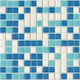 Trading Mosaico Outdoor Matte Ceramic Tile 32.7x32.7cm White Mix