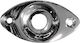 Samwoo HJ003CR Jack Plate in Silber Farbe Chrom