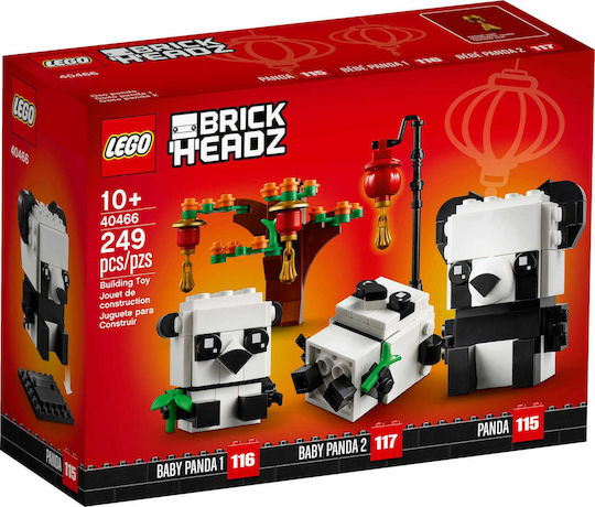 LEGO Ziegelstein Headz: Chinese New Year Pandas für 10+ Jahre