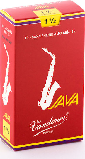 Vandoren Java Red Ancii Pentru Saxofon Alto Nr. 1 1/2 Ancii Pentru Saxofon