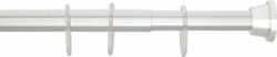 Grekon Telescopic Straight Shower Curtain Rod Aluminium Chrome Ø25mm 75-125cm