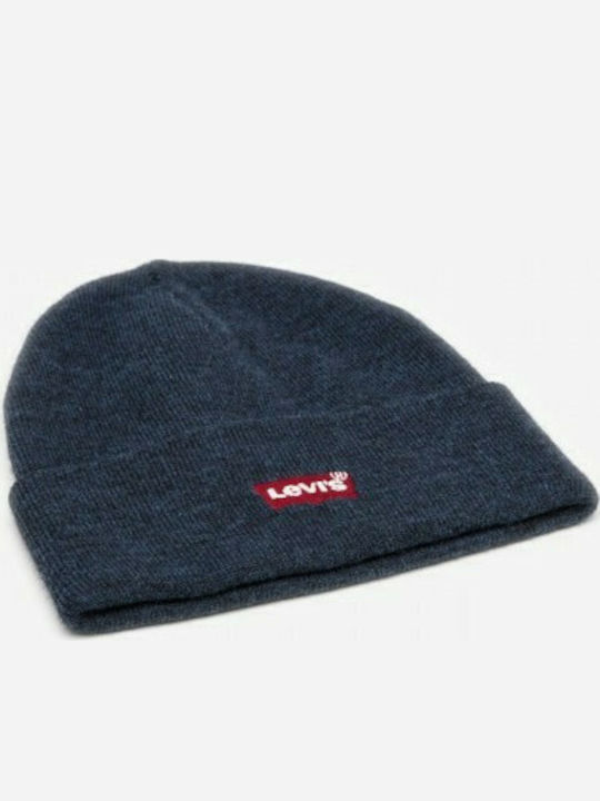 Levi's Beanie Ανδρικός Σκούφος Πλεκτός σε Μπλε χρώμα