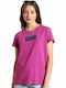 Superdry Workwear Women's T-shirt Magenta