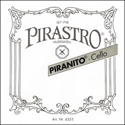 Pirastro Piranito Cello 1/4 - 1/8 Μονή Χορδή Steel 1/8