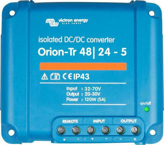 Victron Energy Orion-Tr 48/24-5 Isolated Μετατροπέας Τάσης DC/DC 48V σε 24V