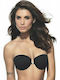 Lormar Lynette Strapless Bra without Padding Black