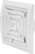 Europlast 101- Perdea de ventilație 14.8x15.3cm Pătrată cu plasă