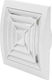 Europlast 101- Lüftungsgitter 14.8x15.3cm Quadratisch mit Gitter