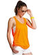 Sol's Jamaica Men's Sleeveless Promotional Blouse Neon Orange