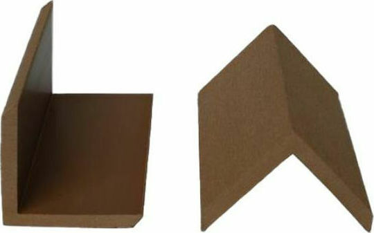 Newplan Deck Ecke für Gartenboden aus WPC 360x4cm 1Stück