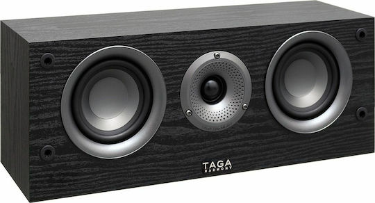 Taga Harmony TAV-C Ηχείο Hi-Fi Κεντρικό 50W 2 Δρόμων Π43xΒ14.5xΥ16.5εκ. Μαύρο