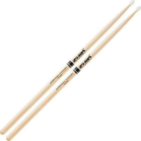 Promark Hickory Μπαγκέτες Ντραμς 7AN Tip 7A με Σχήμα Μύτης Drop