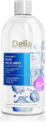 Delia Cosmetics Hyaluronic Acid Micellar Water Ντεμακιγιάζ 500ml Delia Cosmetics Hyaluronic Acid Micellar Water Ντεμακιγιάζ 500ml