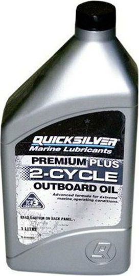 Quicksilver Premium Plus 2T Synthetic Blend Semi-Synthetic Boat Lubricant Oil for Two-Stroke Engines 10lt 10lt