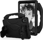 EVA Kidsafe Umschlag Rückseite Silikon Stoßfest für Kinder Schwarz (Galaxy Tab A7) 101231434A