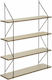 Shelf Wall Beige 60x16.8x80cm