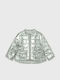 Kids' Sports Jacket Short Windproof Silver