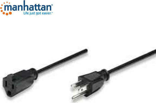 Manhattan - Кабел 1.8м Черен (391054)