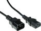 Intronics IEC C14 - IEC C13 Cable 1.2m Μαύρο AK5120