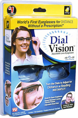 Ρυθμιζόμενα γυαλιά όρασης - Dial Vision NS-2829 -6D to +3D 3.00