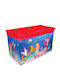 Next Children's Folding Stool with Storage Space made of Fabric Mermaids Blue 60x35x35cm 1pcs